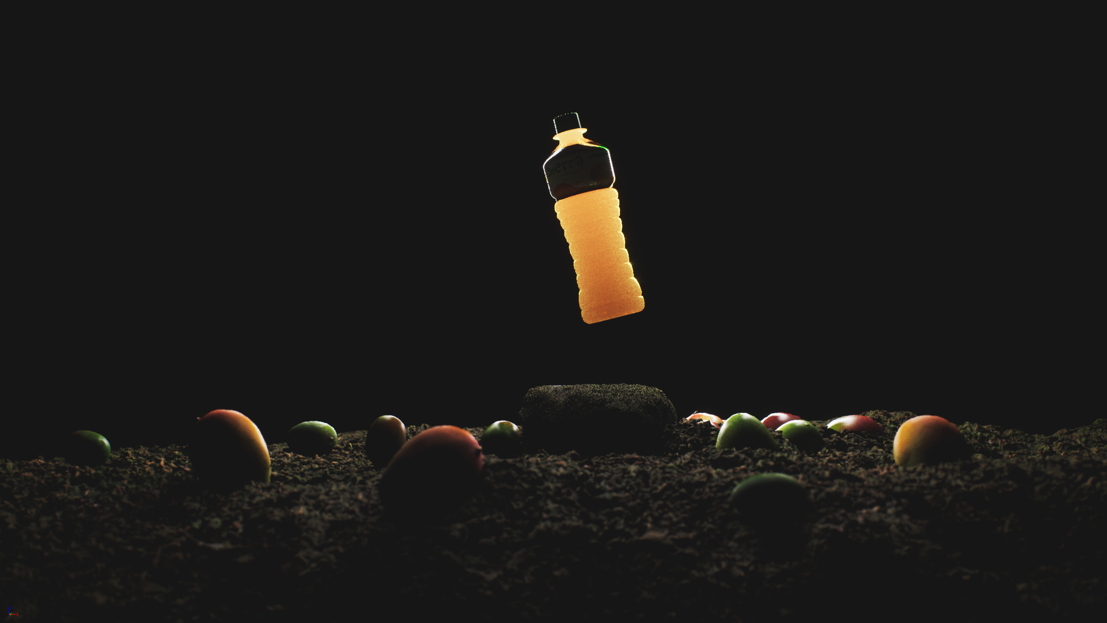 HighresScreenshot00004 Bottle back lit